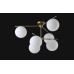 Потолочная люстра Crystal Lux FELIZ SP-PL6 BRONZE/WHITE