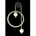 Бра Crystal lux RODRIGO AP20W LED BLACK/GOLD