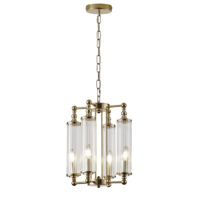 Подвесная люстра Crystal Lux TOMAS SP4 BRASS