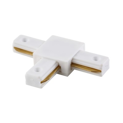 Соединитель T-образный (однофазный) Crystal Lux CLT 0.211 CLT 0.211 03 WH