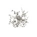 Настенный светильник Crystal Lux GARDEN AP-PL3 D400 CHROME