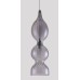 Подвесной светильник Crystal Lux Iris SP1 B Smoke
