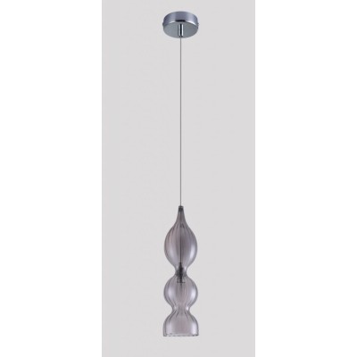 Подвесной светильник Crystal Lux Iris SP1 B Smoke