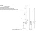 Настенный светильник Crystal Lux VERDE AP L700 GOLD NEW