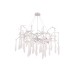 Подвесная люстра Crystal Lux REINA SP8 D1000 SILVER PATINA