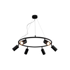 Подвесная люстра Crystal Lux CLT 015C6 D600 BL