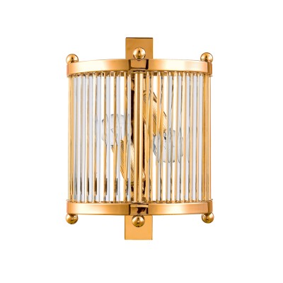 Настенный светильник Crystal Lux Tadeo TADEO AP2 GOLD/TRANSPARENTE
