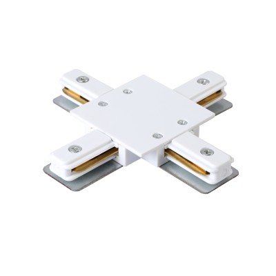 Соединитель X-образный (однофазный) Crystal Lux CLT 0.2211 CLT 0.2211 04 WH