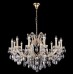 Подвесная люстра Crystal Lux Hollywood SP12 Gold