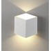 Уличный настенный светодиодный светильник Crystal Lux CLT 227W WH-GO