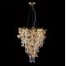 Подвесная люстра Crystal Lux Romeo SP10 Gold D600