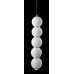 Подвесной светильник Crystal Lux Desi DESI SP5 CHROME/WHITE