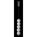 Подвесной светильник Crystal Lux Desi DESI SP5 CHROME/WHITE