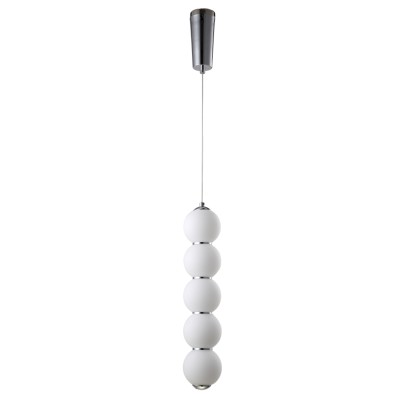 Подвесной светильник Crystal Lux Desi DESI SP5 CHROME/WHITE