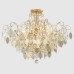 Потолочная люстра Crystal Lux ESMIRALDA PL9 GOLD