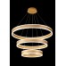 Подвесной светодиодный светильник Crystal Lux MUCHOS SP158W LED D400+600+800 GOLD