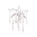 Настенный светильник Crystal Lux REINA AP3 SILVER PATINA