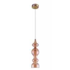 Подвесной светильник Crystal Lux Iris SP1 A Amber