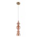 Подвесной светильник Crystal Lux Iris SP1 A Amber