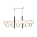 Люстра на штанге Crystal Lux MAESTRO SP-PL10 L1100 GOLD