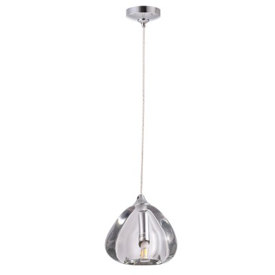 Подвесной светильник Crystal Lux VERANO SP1 TRANSPARENT