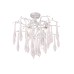 Потолочная люстра Crystal Lux REINA PL5 D600 SILVER PATINA
