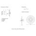 Настенный светильник Crystal Lux HOLA AP4W LED D250