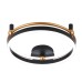 Потолочный светильник Crystal Lux FERNANDO PL48W LED BLACK/GOLD
