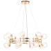 Подвесная люстра Crystal Lux LUXURY SP16 GOLD