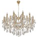 Подвесная люстра Crystal Lux Hollywood SP12+6 Gold