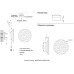 Настенный светильник Crystal Lux INVITADO AP8W LED
