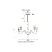 Подвесная люстра Crystal Lux SILVESTRO SP8 AMBER