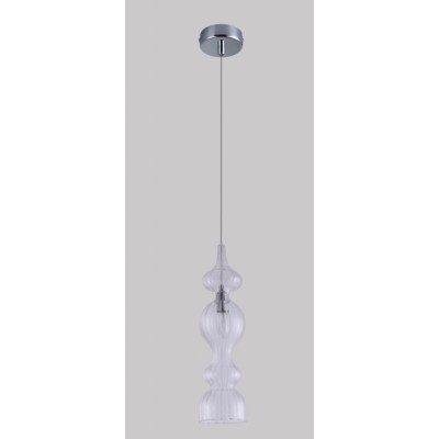 Подвесной светильник Crystal Lux Iris SP1 A Transparent