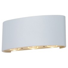 Уличный настенный светодиодный светильник Crystal Lux CLT 023W3 WH