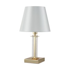 Настольная лампа Crystal Lux Nicolas NICOLAS LG1 GOLD/WHITE