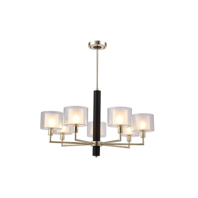 Люстра на штанге Crystal Lux MAESTRO SP-PL7 GOLD