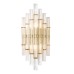 Настенный светильник Crystal Lux SARAGOSA AP2 BRASS/TRANSPARENTE