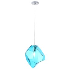 Подвесной светильник Crystal Lux NUESTRO SP1 CHROME/BLUE