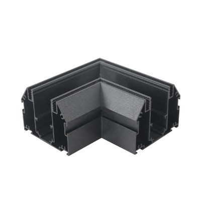 Угол соединительный для магнитного шинопровода Crystal Lux CLT 0.233 01 BL