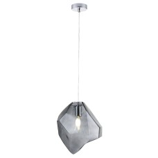 Подвесной светильник Crystal Lux NUESTRO SP1 CHROME/SMOKE