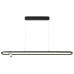 Подвесной светильник Crystal Lux CONTOUR SP45W LED BLACK