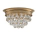 Потолочный светильник Currey & Company Worthing Flush Mount