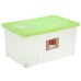 Ящик для хранения Darel-box, 56 л, 60×40×31 см, с крышкой, МИКС
