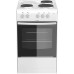 Плита Darina S EM 331 404 W, электрическая, 3 конфорки, 50 л, эмаль, без гриля, белая