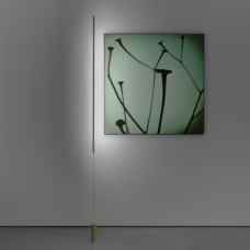 Напольный светильник Davide Groppi Masai 1 Brushed Brass 3000K 15,5W LED DIM