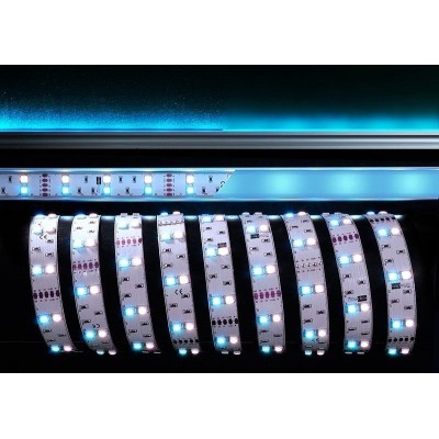  Лента светодиодная Deko-Light 5050-2x30-12V-RGB+6500K-3m 