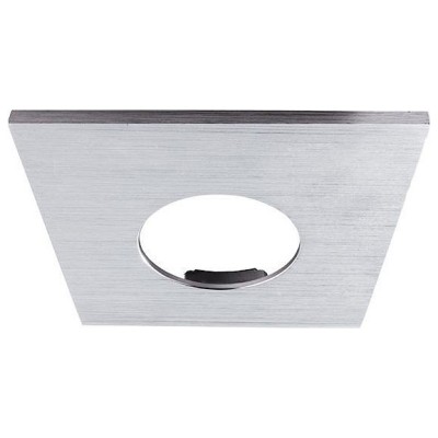 Рамка Deko-Light Cover silver brushed square for COB 68 IP65 + Mizar II 
