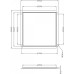 Рамка Deko-Light Frame for plaster 62x62 