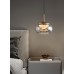 Подвесной светильник Delight Collection MT9128-1H gold/smoke