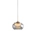Подвесной светильник Delight Collection MT9128-1H gold/smoke